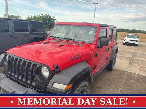 Firecracker Red Clearcoat 2021 Jeep Wrangler Unlimited Sport