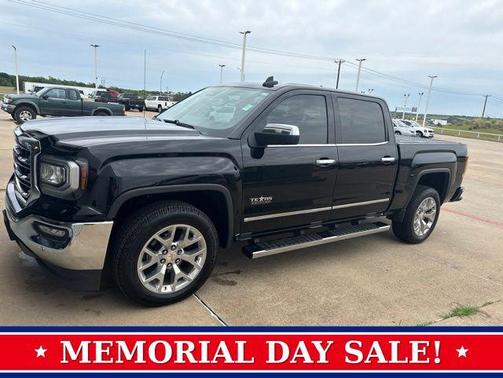 Onyx Black 2018 GMC Sierra 1500 SLT
