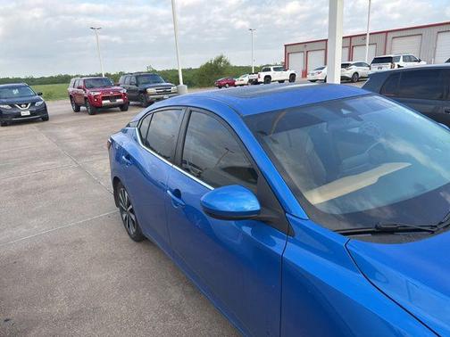 Electric Blue Metallic 2023 Nissan Sentra SV