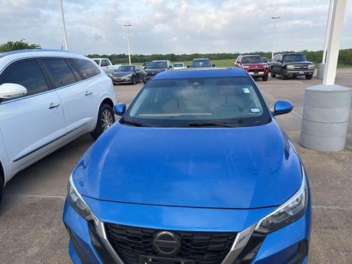 Electric Blue Metallic 2023 Nissan Sentra SV