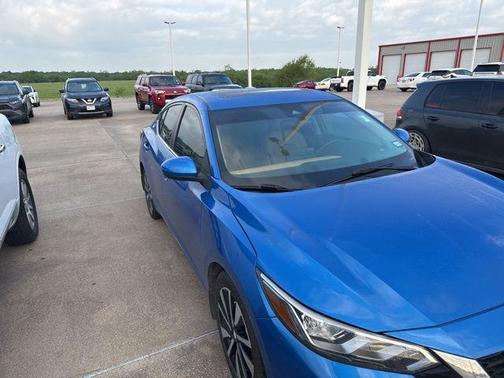 Electric Blue Metallic 2023 Nissan Sentra SV