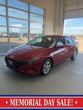 Scarlet Red Pearl 2021 Hyundai ELANTRA SE