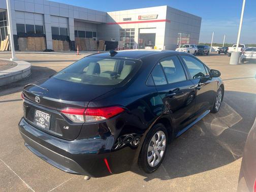 Black Sand Pearl 2021 Toyota Corolla LE