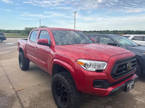 Barcelona Red Metallic 2023 Toyota Tacoma SR