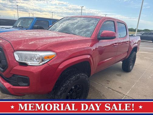 Barcelona Red Metallic 2023 Toyota Tacoma SR