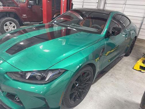 Isle of Man Green Metallic 2025 BMW M4 Competition