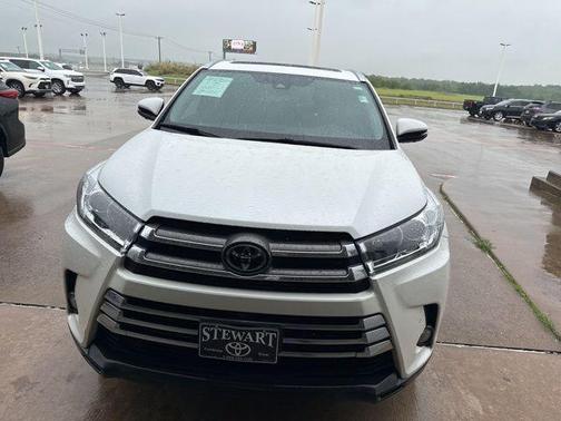 Blizzard Pearl 2018 Toyota Highlander Limited Platinum