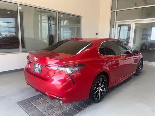 Supersonic Red 2024 Toyota Camry SE