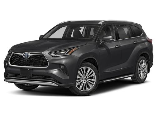 Midnight Black Metallic 2026 Toyota Highlander Hybrid Platinum
