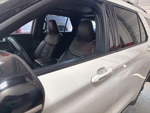 Star White Metallic Tri-Coat 2020 Ford Explorer Platinum