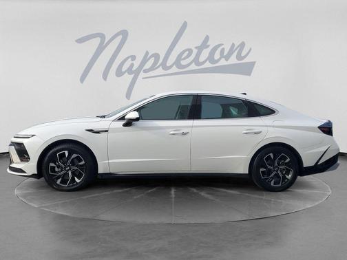 Serenity White 2025 Hyundai SONATA SEL