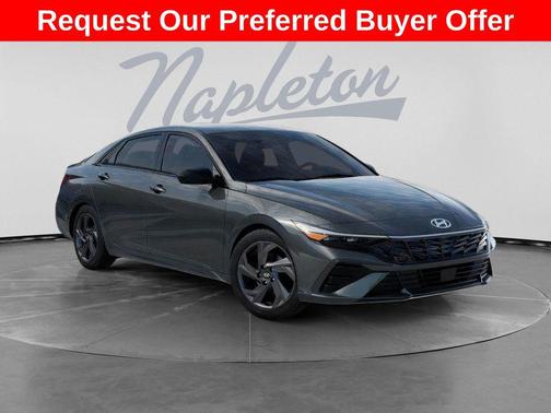 Amazon Gray 2026 Hyundai ELANTRA HEV SEL Sport