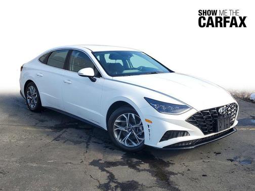 Serenity White 2023 Hyundai SONATA SEL