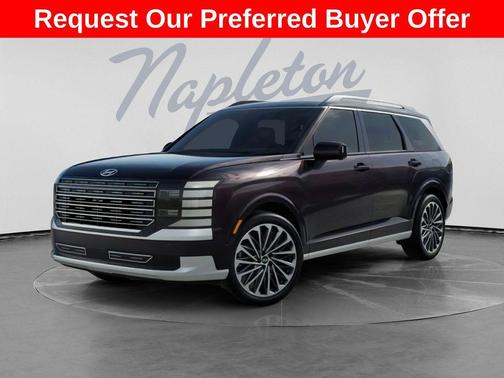 Galaxy Maroon Pearl 2026 Hyundai Palisade Hybrid Calligraphy