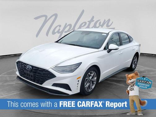 Serenity White 2023 Hyundai SONATA SEL