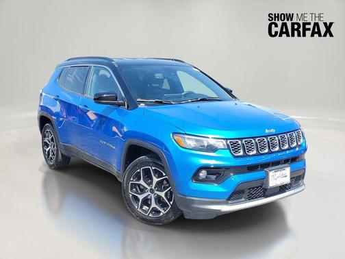 Hydro Blue Pearlcoat 2025 Jeep Compass Limited