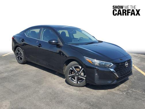 Super Black 2025 Nissan Sentra SV