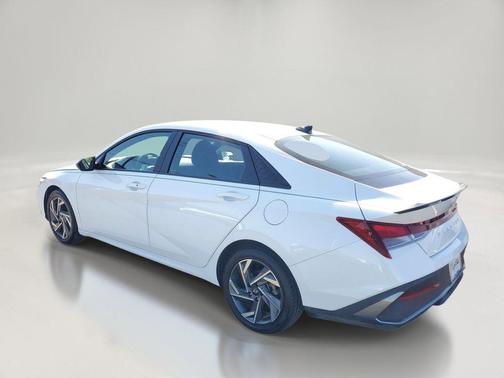 Serenity White 2025 Hyundai ELANTRA Sport