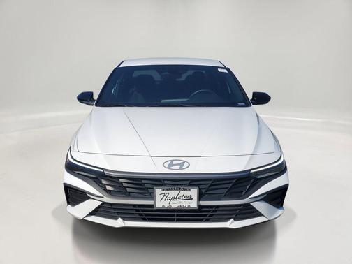 Serenity White 2025 Hyundai ELANTRA Sport