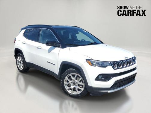 Bright White Clearcoat 2025 Jeep Compass Limited