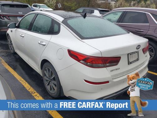 Snow White Pearl 2020 Kia Optima EX