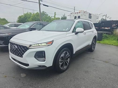 Quartz White 2020 Hyundai SANTA FE Limited 2.0T