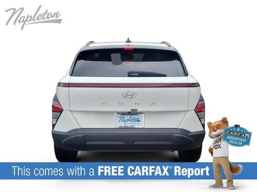 Atlas White 2026 Hyundai KONA SEL Sport