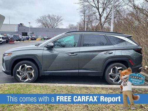 Amazon Gray 2023 Hyundai TUCSON SEL