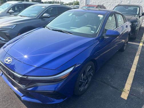 Intense Blue 2025 Hyundai ELANTRA SEL
