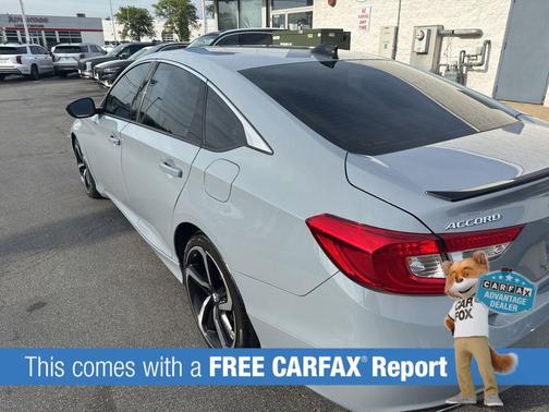 Sonic Gray Pearl 2022 Honda Accord Sport SE 1.5T