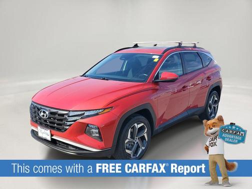 Calypso Red 2022 Hyundai TUCSON SEL