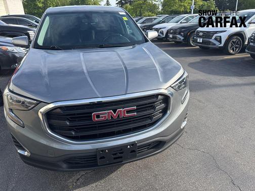 Satin Steel Metallic 2018 GMC Terrain SLE