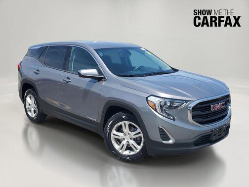 Satin Steel Metallic 2018 GMC Terrain SLE