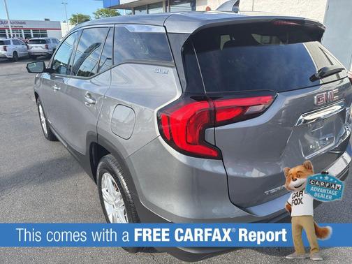 Satin Steel Metallic 2018 GMC Terrain SLE