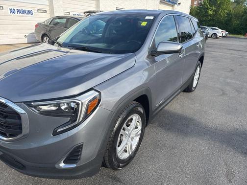 Satin Steel Metallic 2018 GMC Terrain SLE