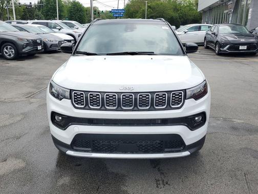 Bright White Clearcoat 2025 Jeep Compass Limited