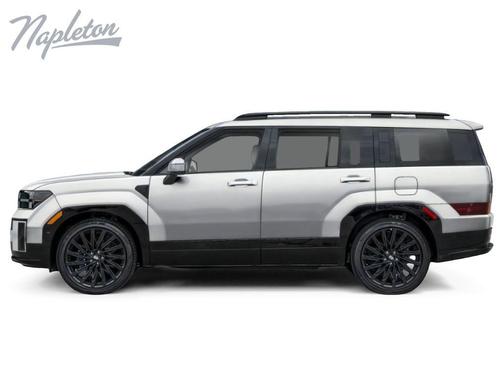 Serenity White 2027 Hyundai SANTA FE Calligraphy