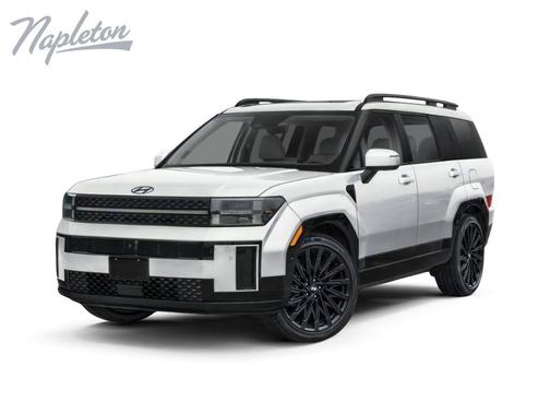 Serenity White 2027 Hyundai SANTA FE Calligraphy