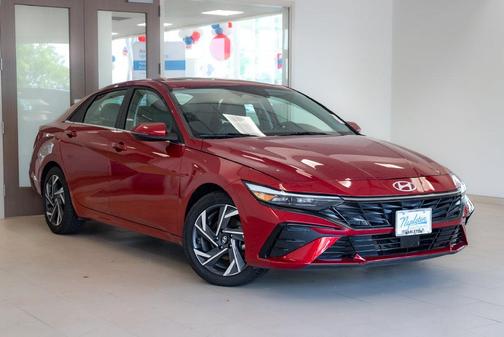 Ultimate Red 2025 Hyundai ELANTRA HEV Limited