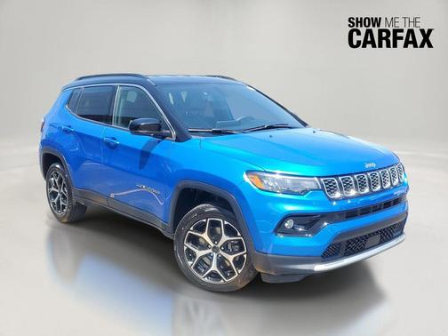 Hydro Blue Pearlcoat 2025 Jeep Compass Limited