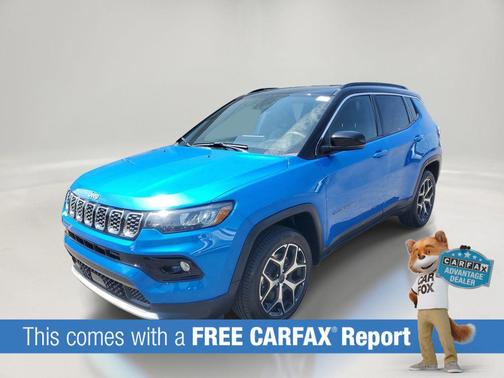 Hydro Blue Pearlcoat 2025 Jeep Compass Limited