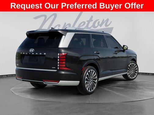 Abyss Black Pearl 2026 Hyundai Palisade Hybrid Calligraphy