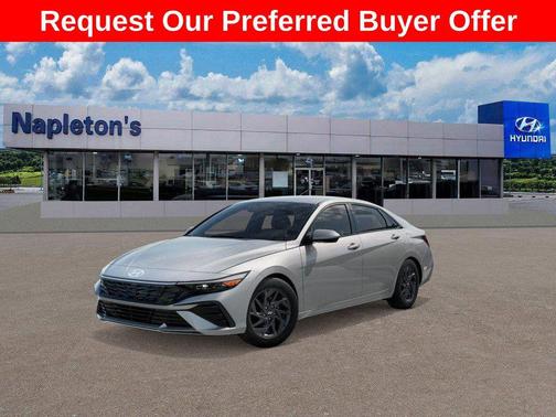 Fluid Metal 2026 Hyundai ELANTRA HEV Blue