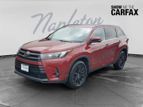 Salsa Red Pearl 2019 Toyota Highlander SE