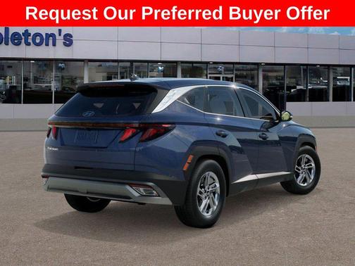 Atlantis Blue 2026 Hyundai TUCSON SE