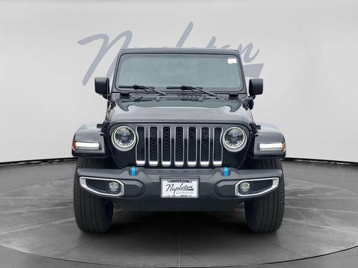 Black Clearcoat 2023 Jeep Wrangler 4xe Sahara