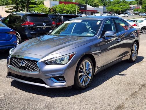 Graphite Shadow 2019 INFINITI Q50 3.0t LUXE