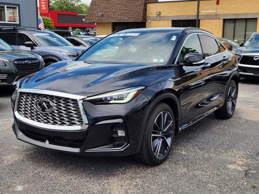 Mineral Black 2023 INFINITI QX55 SENSORY