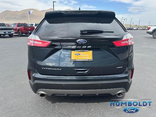 STONE BLUE METALLIC 2022 Ford Edge TITANIUM