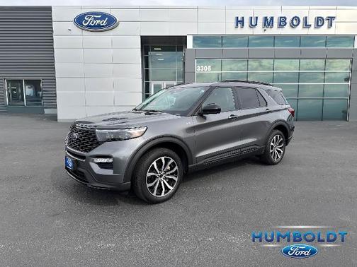 CARBONIZED GRAY METALLIC 2022 Ford Explorer ST-LINE